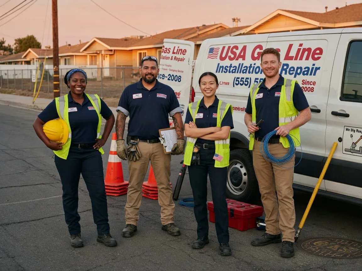 Gas Line Installation company in Esmont, VA